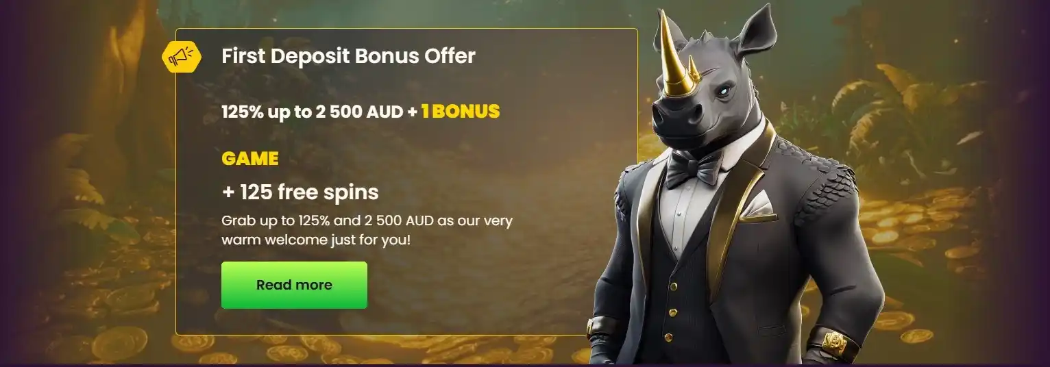 Bizzo Casino first deposit bonus offer